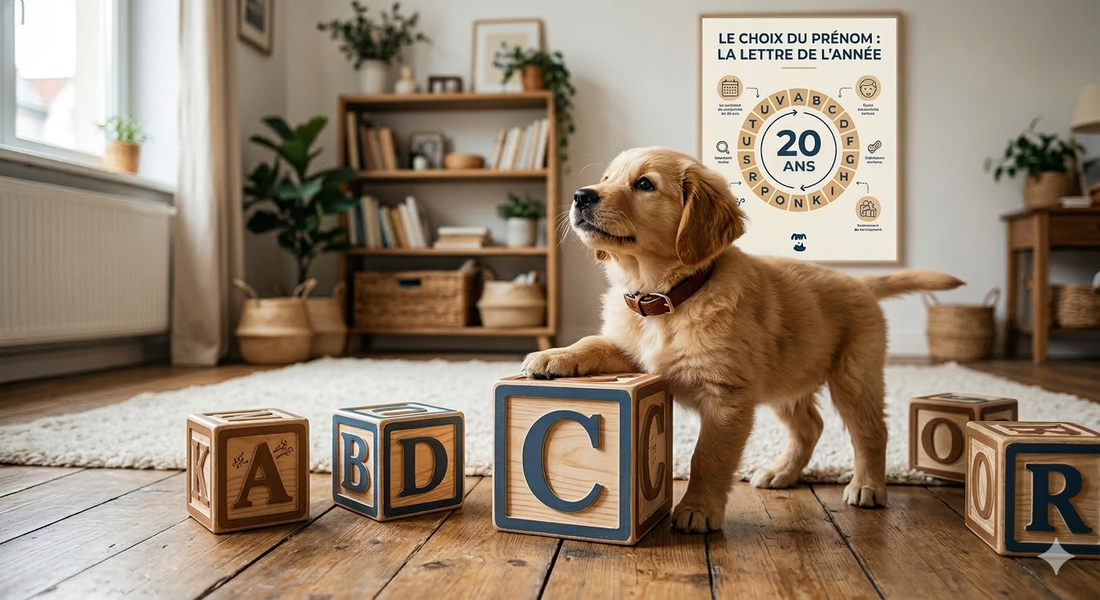 Pourquoi et comment choisir le prénom de son chien selon la lettre de l'année ?