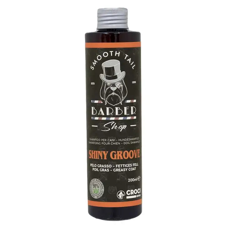 Shampoing Barbershop Shiny Groove pour chiens - 200 ml