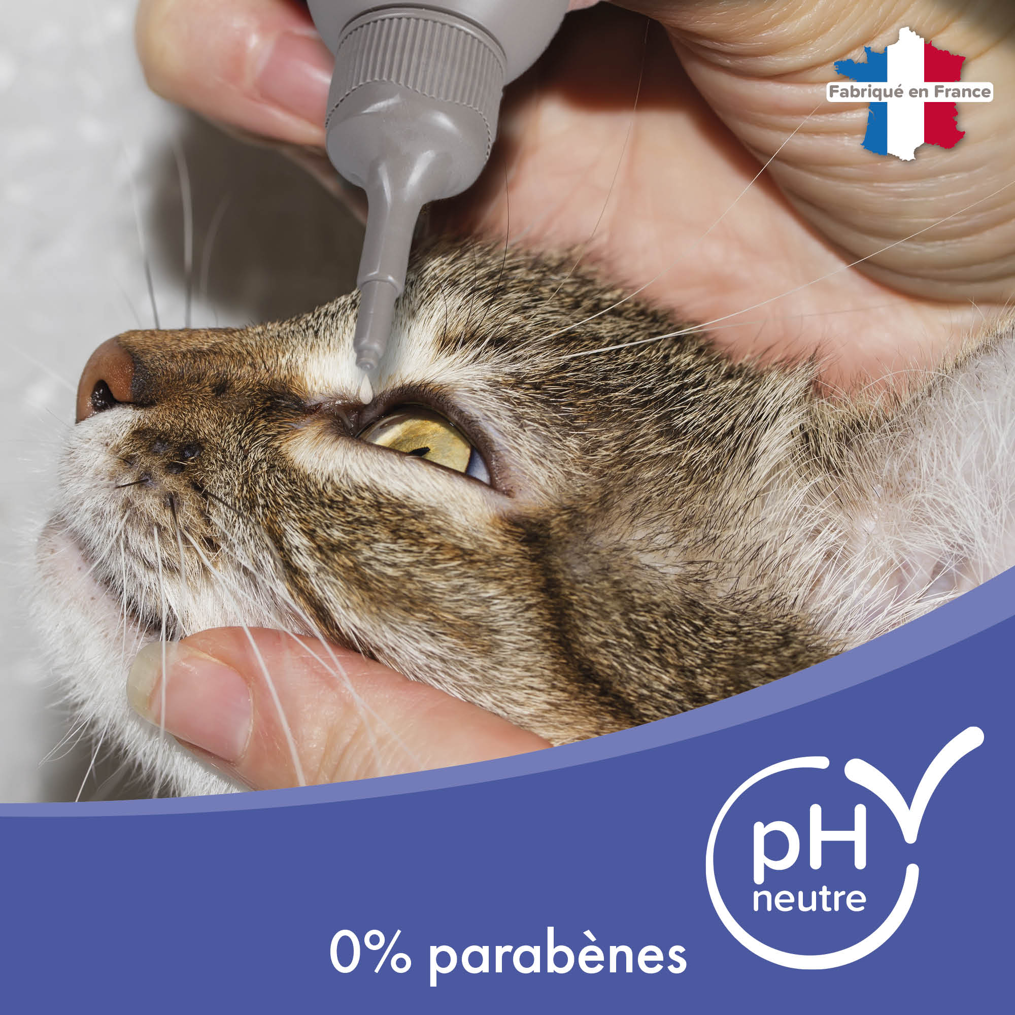 Lotion nettoyante yeux pour chien et chat - BEAPHAR