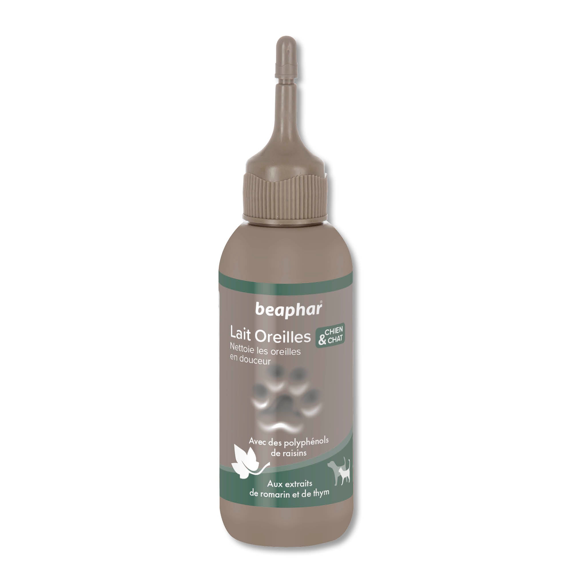 Lait nettoyant pour les oreilles des chiens et chats - 125 ml - BEAPHAR