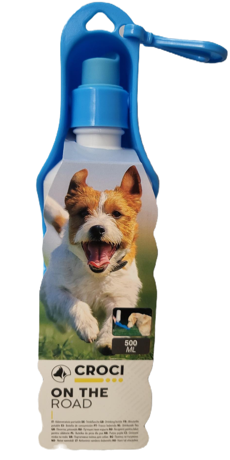 Gourde pour chien 500 ml - Croci
