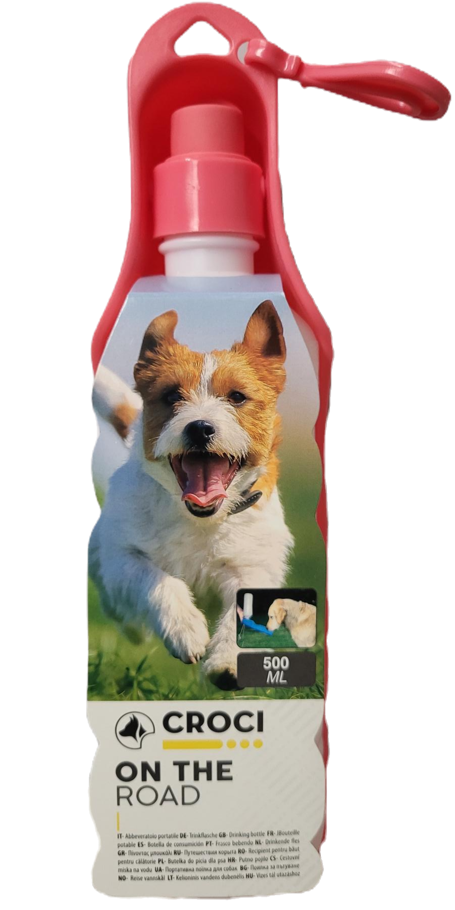 Gourde pour chien 500 ml - Croci