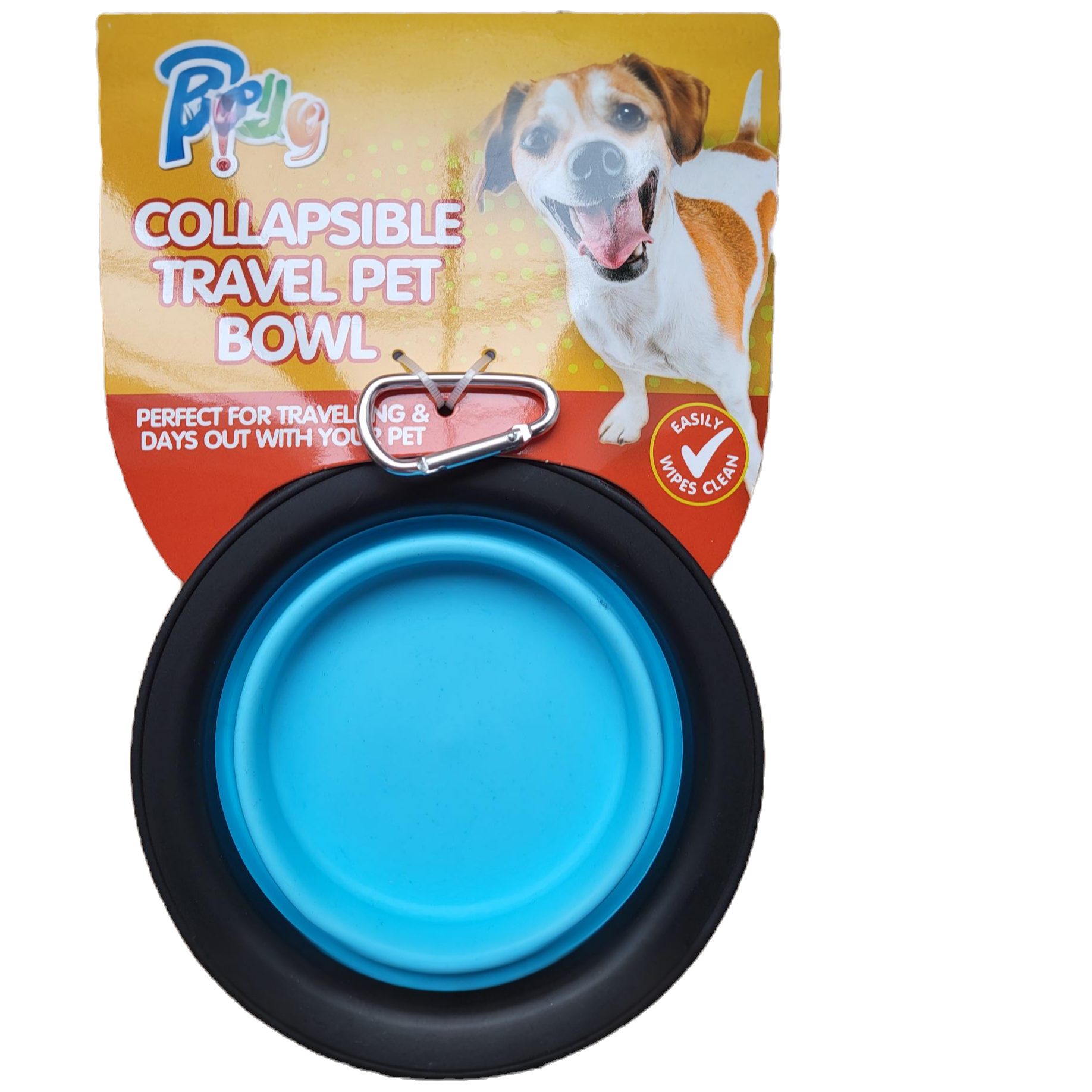 Gamelle de voyage rétractable pour chien - Pets Play