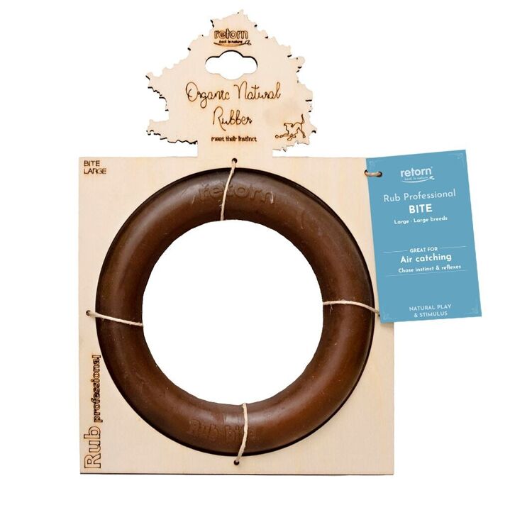 Anneau en résine organique naturelle - Jouet  pour chiens