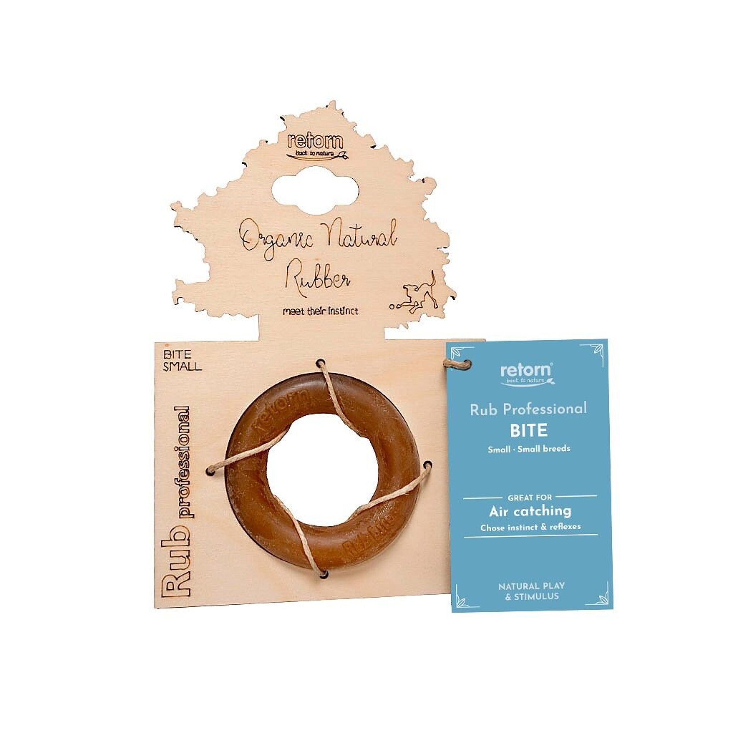 Anneau en résine organique naturelle - Jouet  pour chiens