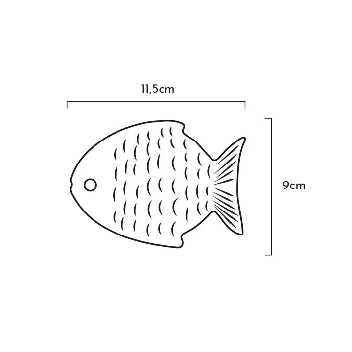 Jouet en résine organique naturelle pour chat Fish