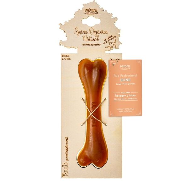 Os en résine organique naturelle Jouet  pour chiens