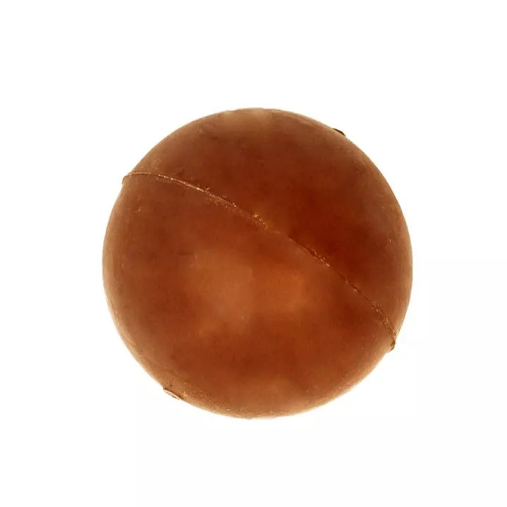 Balle dure en résine organique naturelle pour chien