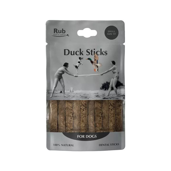 Sticks dentaires de canard pour chiens - Petite taille
