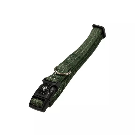 Collier Nylon Vert kaki pour chien
