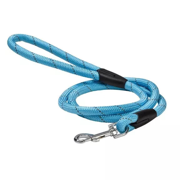 Laisse tubulaire bleu pour chiens Bobby