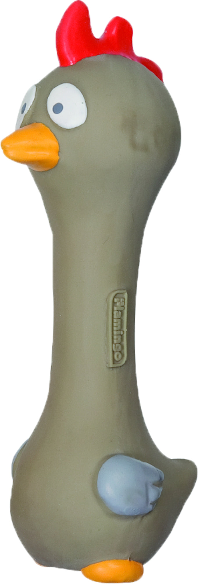 Jouet qui couine Poule/Canard/Chat pour chien Flamingo