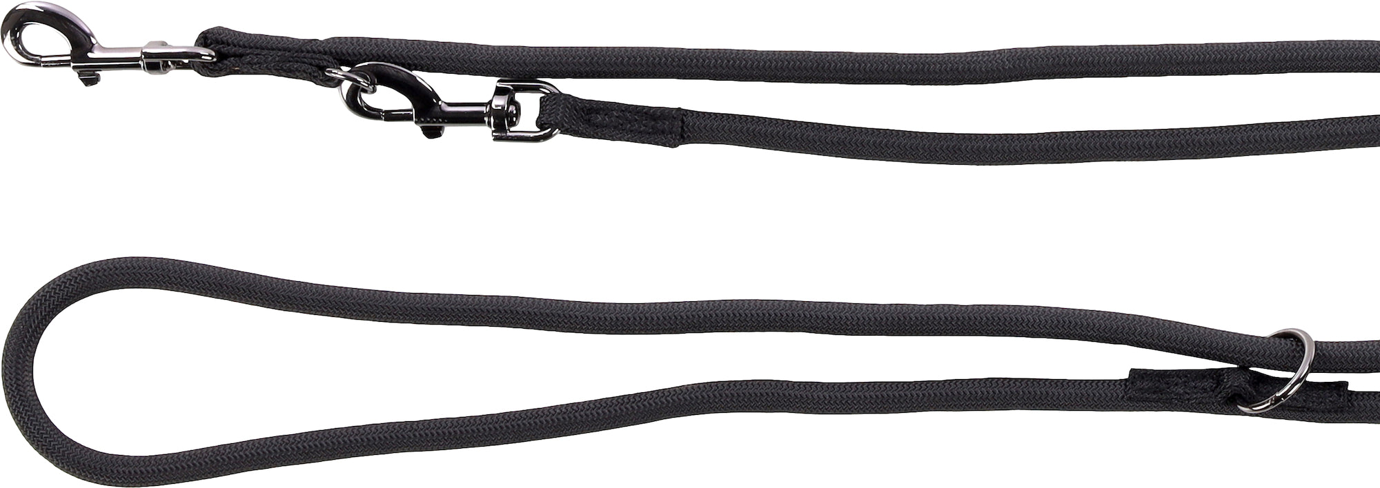 Laisse de 2 m réglable 3 positions pour chien - Flamingo