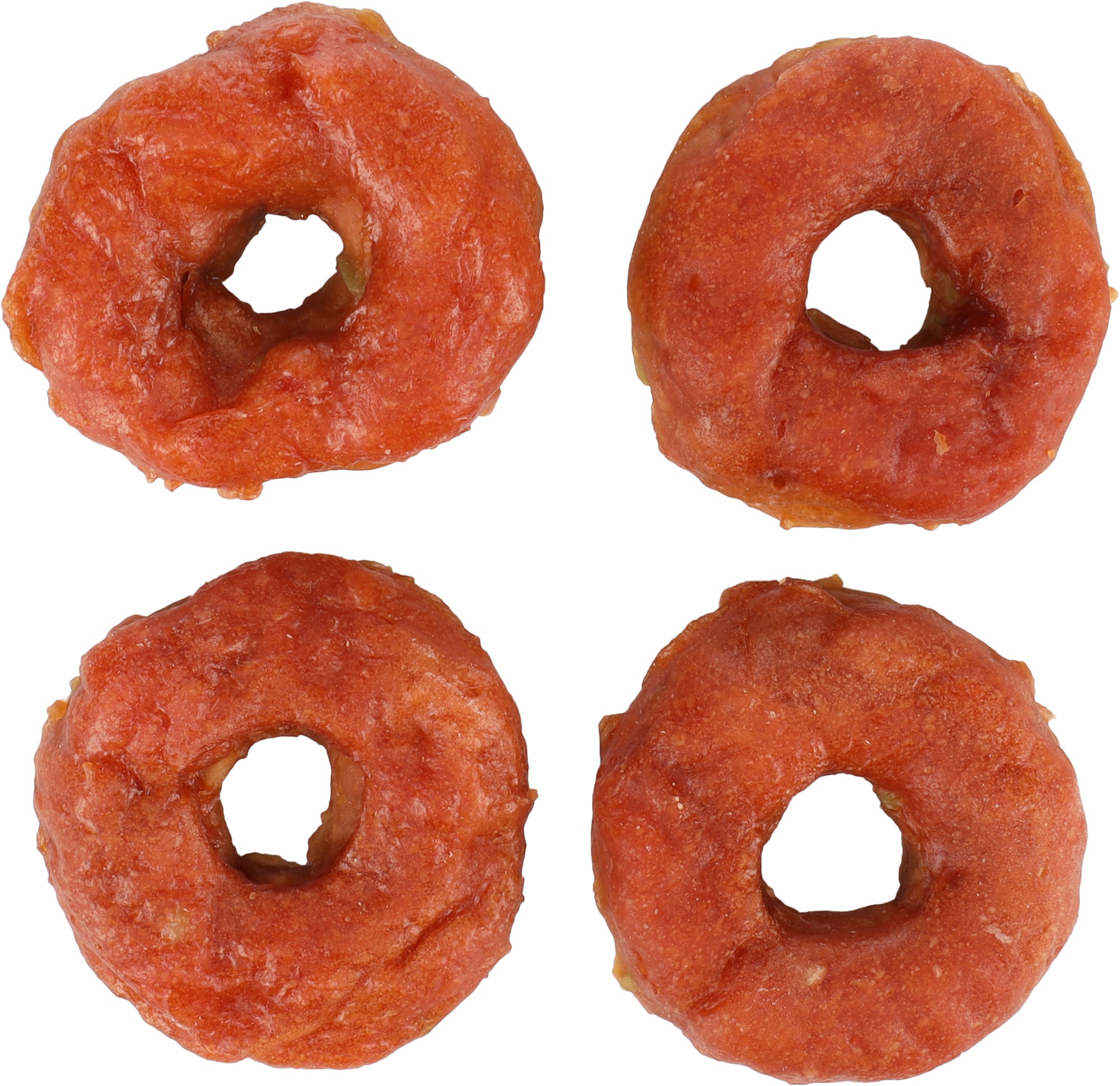 Donuts pour chien au poulet - Sachet de 4 donuts - Flamingo