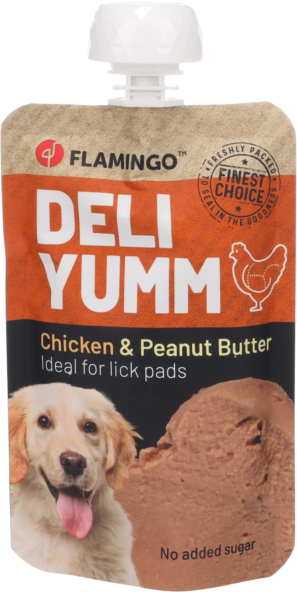 Pâté Deli Yumm avec poulet & Beurre de cacahuète pour chien