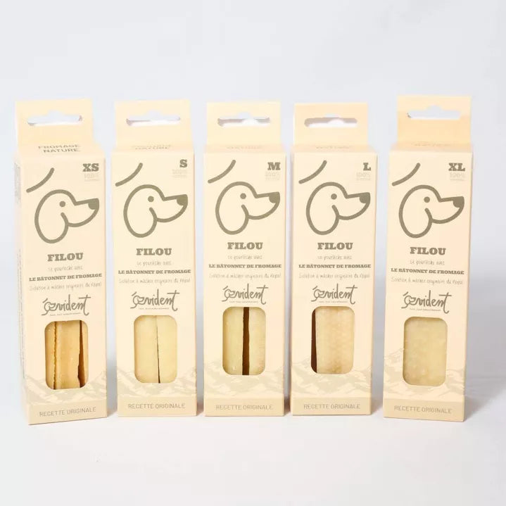 Bâtonnet de fromage à mâcher pour chien