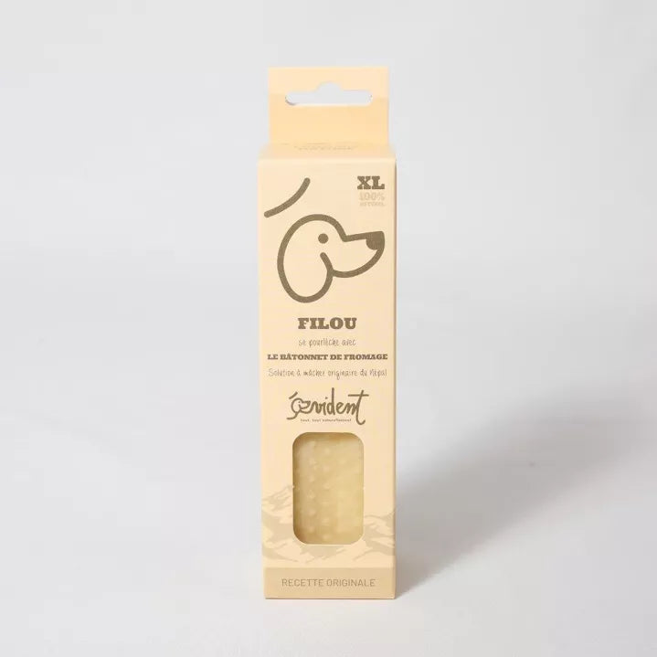 Bâtonnet de fromage à mâcher pour chien