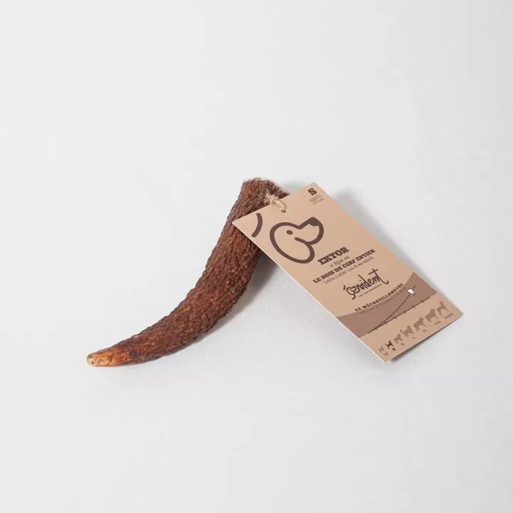 Bois de cerf entier pour chiens