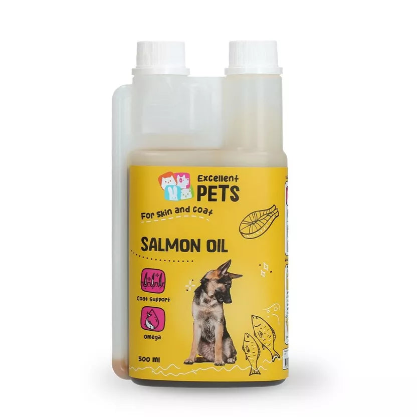 Huile de saumon pour chien Excellent Pets 500 ml