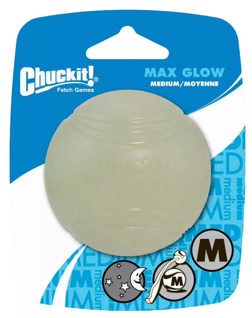 Balle lumineuse pour chien Chuckit! Max Glow