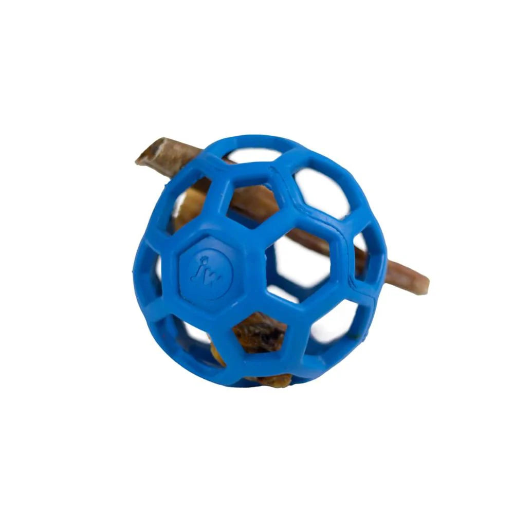 Balle pour chien JW Hol-ee Roller Bleu - Jouet multifonction