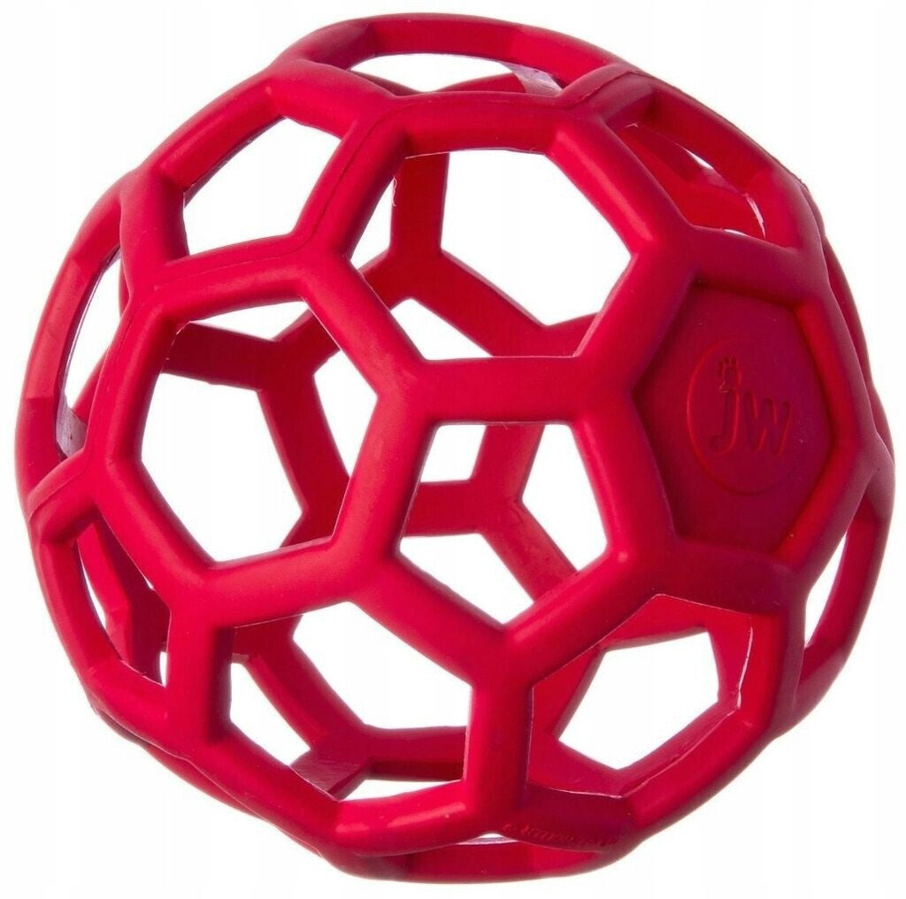 Balle pour chien JW Hol-ee Roller Rouge - Jouet polyvalent
