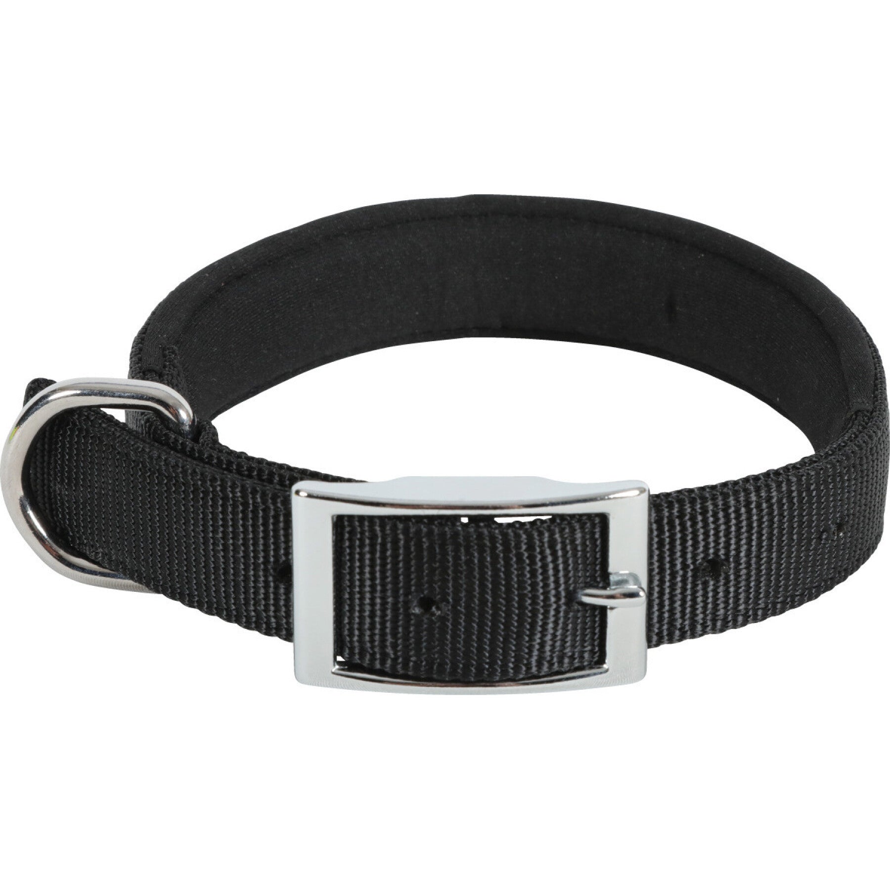 Collier confort pour chien - Noir